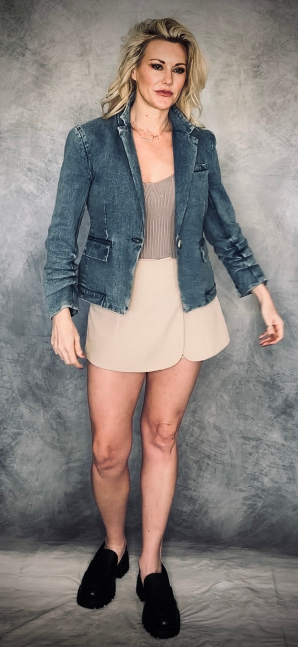 Denim Blazer